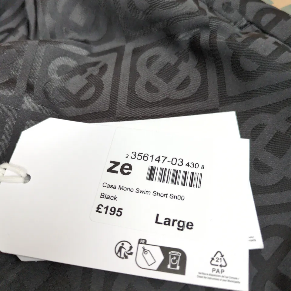 CASABLANCA SWIM SHORTS – LARGE