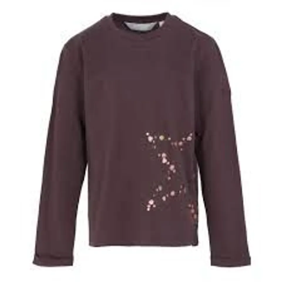 BRAND NEW REGATTA LONG SLEEVE T-SHIRT WENBIE III IN PLUM - SIZE 5/6 YEARS