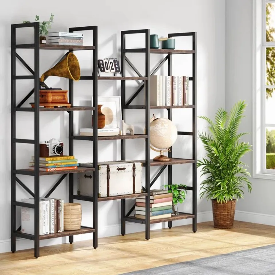 BOXED TRIPLE BIG BOOKCASE (1 BOX)