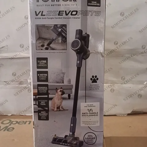 TOWER VL25EVOPETS 600W ANTI-TANGLE CORDLESS VACUUM - T513007