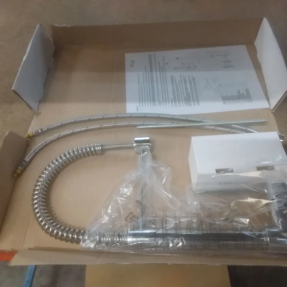 BOXED RANGE MASTER SINK & TAPS PRO SPRAY KITCHEN MIXER/FAUCET