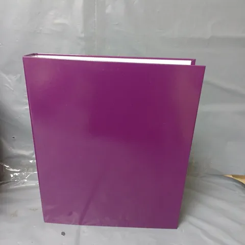 LOT OF 10 DURAFILE A4 RING BINDERS - PURPLE