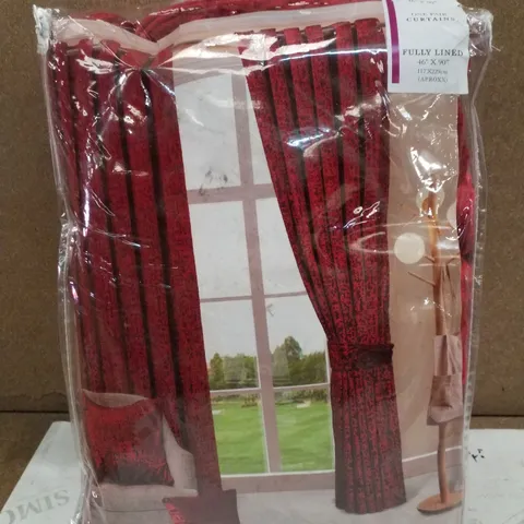 ADELEN VELVET BLACKOUT CURTAIN PAIR