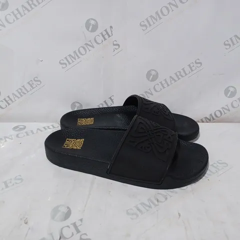 BIBA LOGO SLIDES IN BLACK - UK 5-6