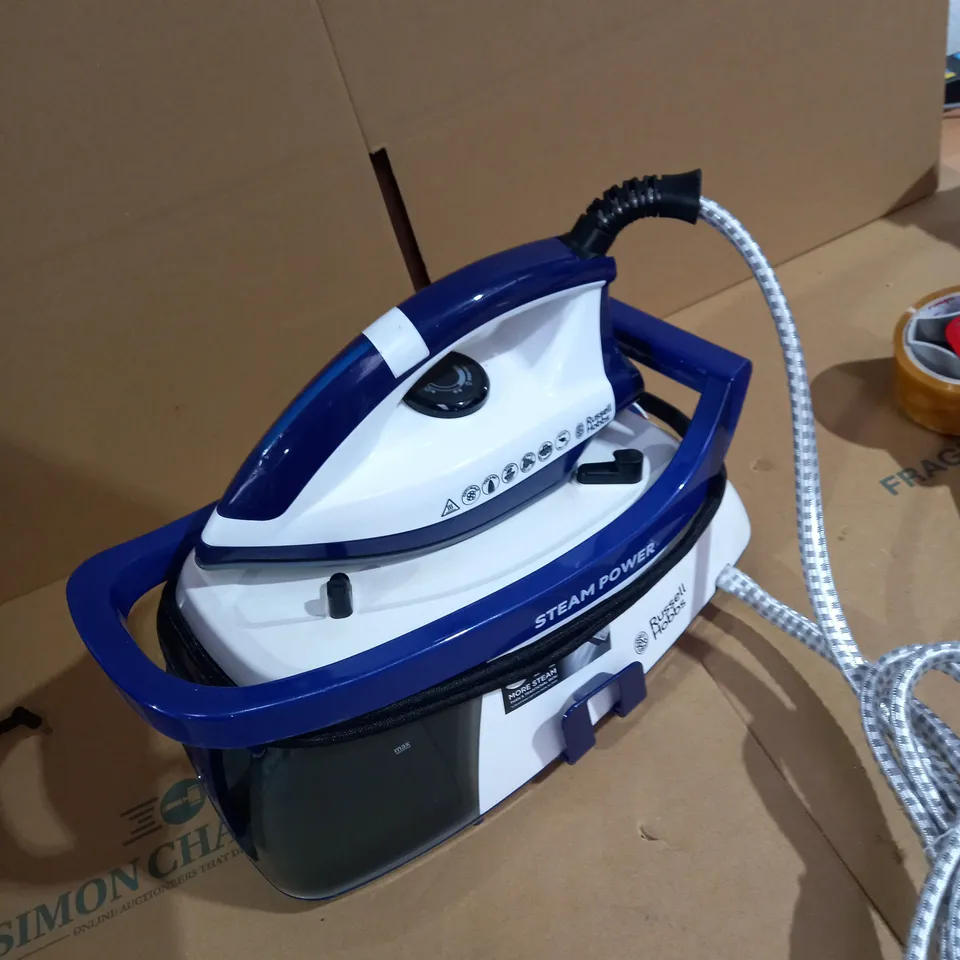RUSSELL HOBBS STEAM GENERATOR IRON - PURPLE/WHITE
