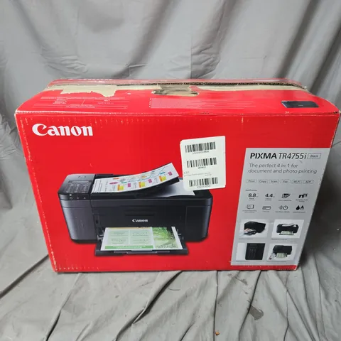 BOXED CANON PIXMA TR4755I WIRELESS COLOUR ALL-IN-ONE INKJET PHOTO PRINTER