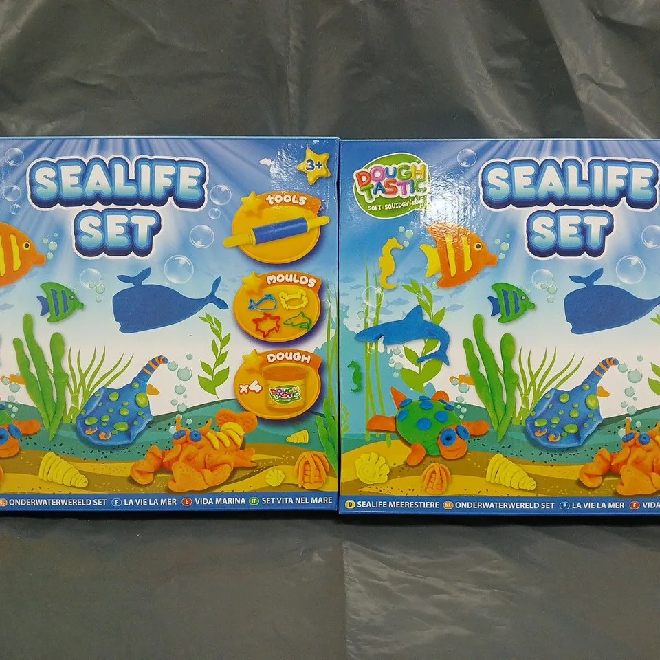 SET OF 2 DOUGH TASTIC SEALIFE SETS