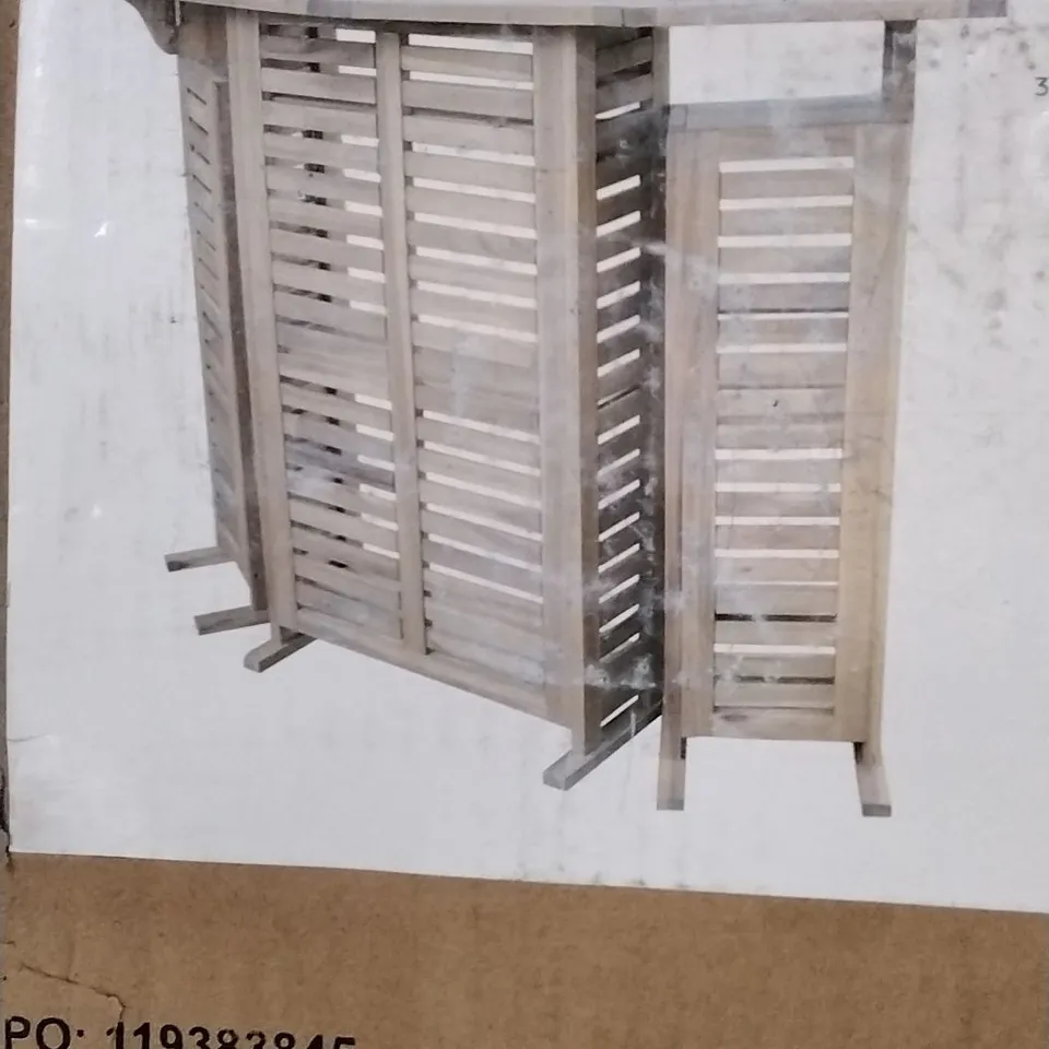 BOXED GOODHOME VIRGINIA WOODEN BAR 