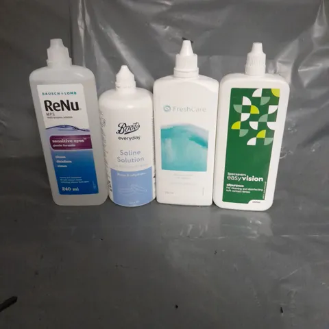 APPROXIMATELY 20 ASSORTED CONTACT LENS SOLUTIONS - COLLECTION ONLY