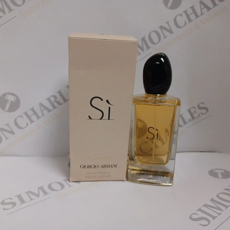 BOXED GIORGIO ARMANI SI EAU DE PARFUM SPRAY - 100ML