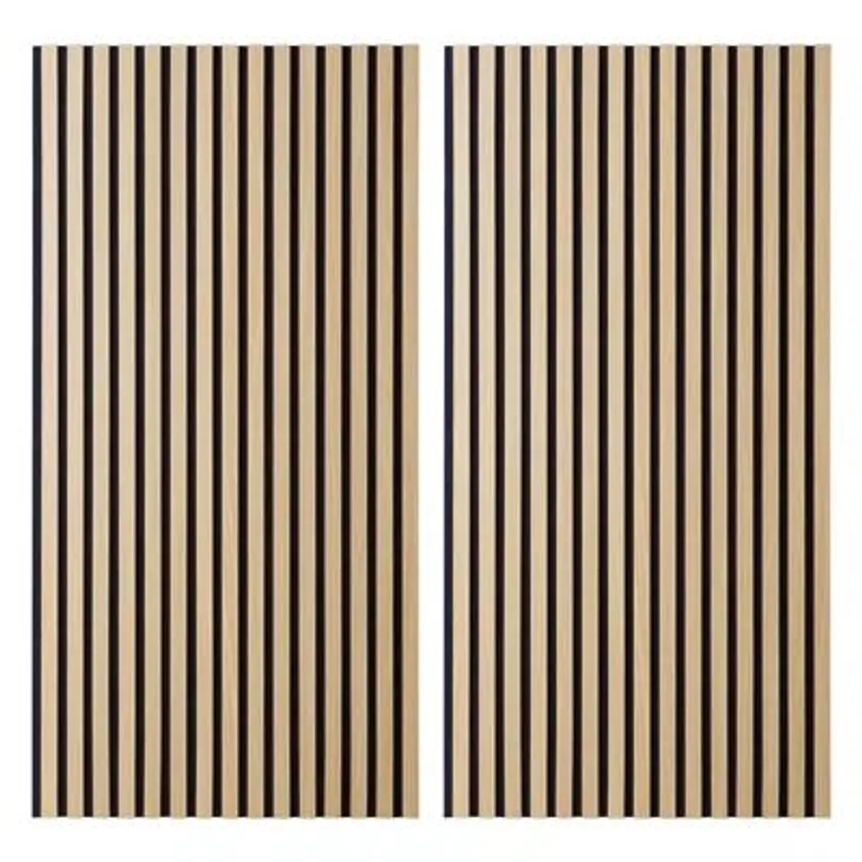 BOXED MINTHA WALL PANELING IN BROWN/BLACK (SET OF 2) 