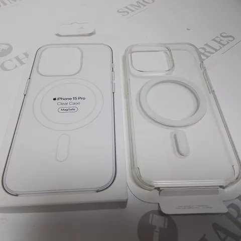 BOXED IPHONE 15 PRO CLEAR CASE WITH MAGSAFE MT223ZM/A