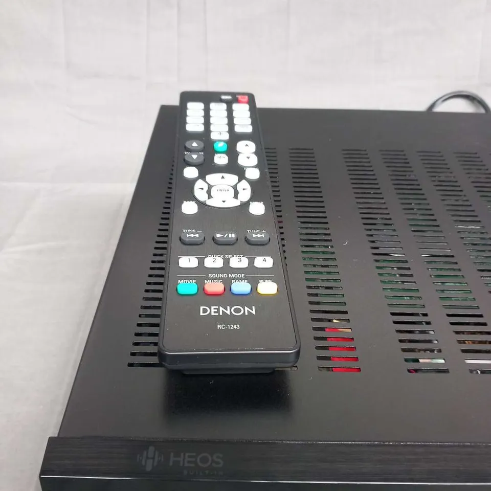 DENON AVRS660H BLACK 5.2 CHANNEL 8K AV / HOME CINEMA / SURROUND SOUND AMPLIFIER