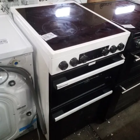 HISENSE HI6 MAX HDCEC5C10W 69/43L CERAMIC FREESTANDING 50CM ELECTRIC COOKER - WHITE