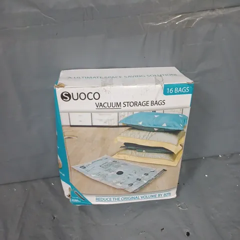 BOXED SUOCO VACUUM STORAGE BAGS
