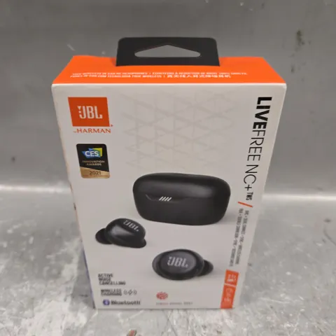 BOXED JBL LIVEFREE NC WIRELESS EARPHONES