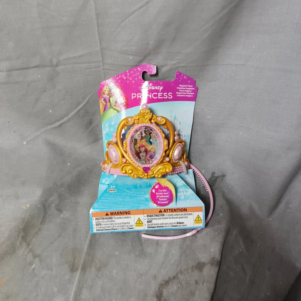 DISNEY PRINCESS CROWN TIARA – PINK PLASTIC TOY