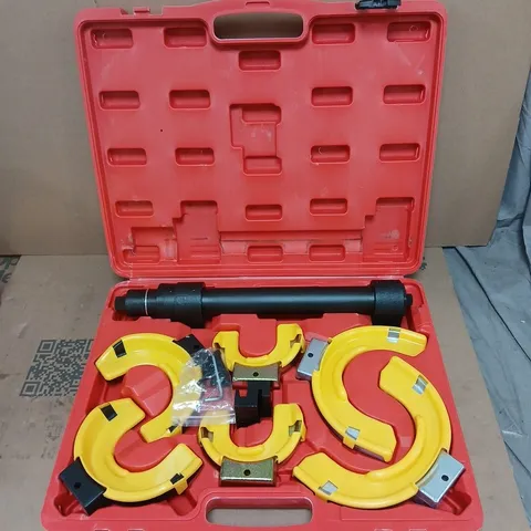 15PC UNIVERSAL COIL SPRING STRUT COMPRESSOR CLAMP SHOCK ABSORBER SUSPENSION TOOL