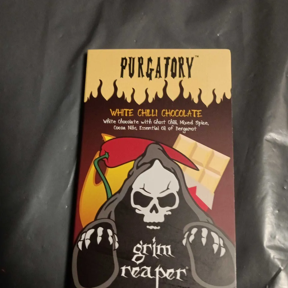APPROXIMATELY 8 ASSORTED FOOD AND DRINK ITEMS INCLUDING LIFT GLUCOSE CHEWS ROWSE HONEY AND PURGATORY WHITE CHILLI CHOCOLATE