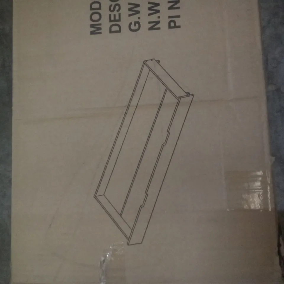 BOXED ZIBO DRAWER - WHITE 