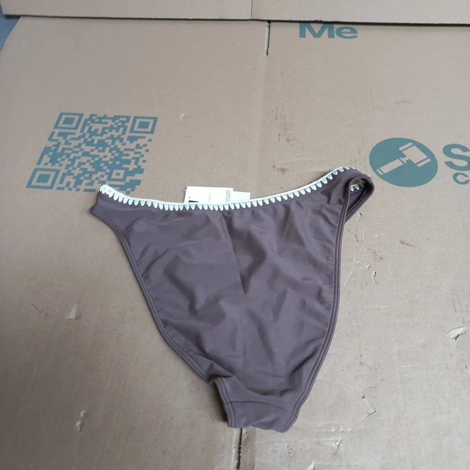 ABERCROMBIE & FITCH BROWN BIKINI BOTTOM – WOMEN'S MEDIUM