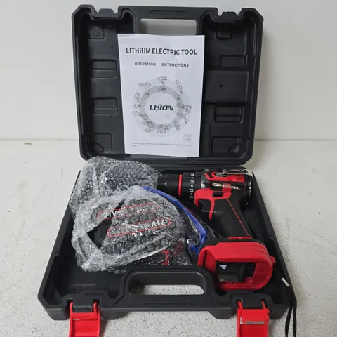 TQOQT LITHIUM ELECTRIC DRILL IN CASE