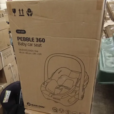 BOXED MAXI-COSI PEBBLE 360 BABY CAR SEAT