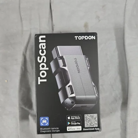 Topdon Bluetooth Vehicle Diagnostic Dongle – OBD-II Scanner (Boxed)