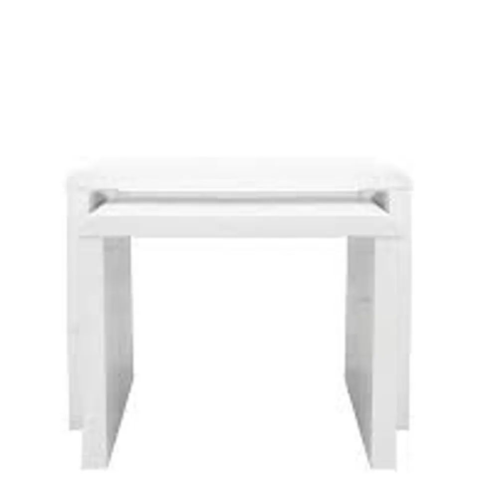 ATLANTIC NEST OF 2 TABLES - WHITE RRP £119