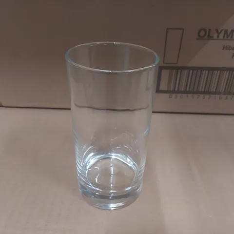 BRAND NEW BOXED SET OF APPROXIMATELY 44x OLYMPIA 10OZ HIBALL TUMBLER