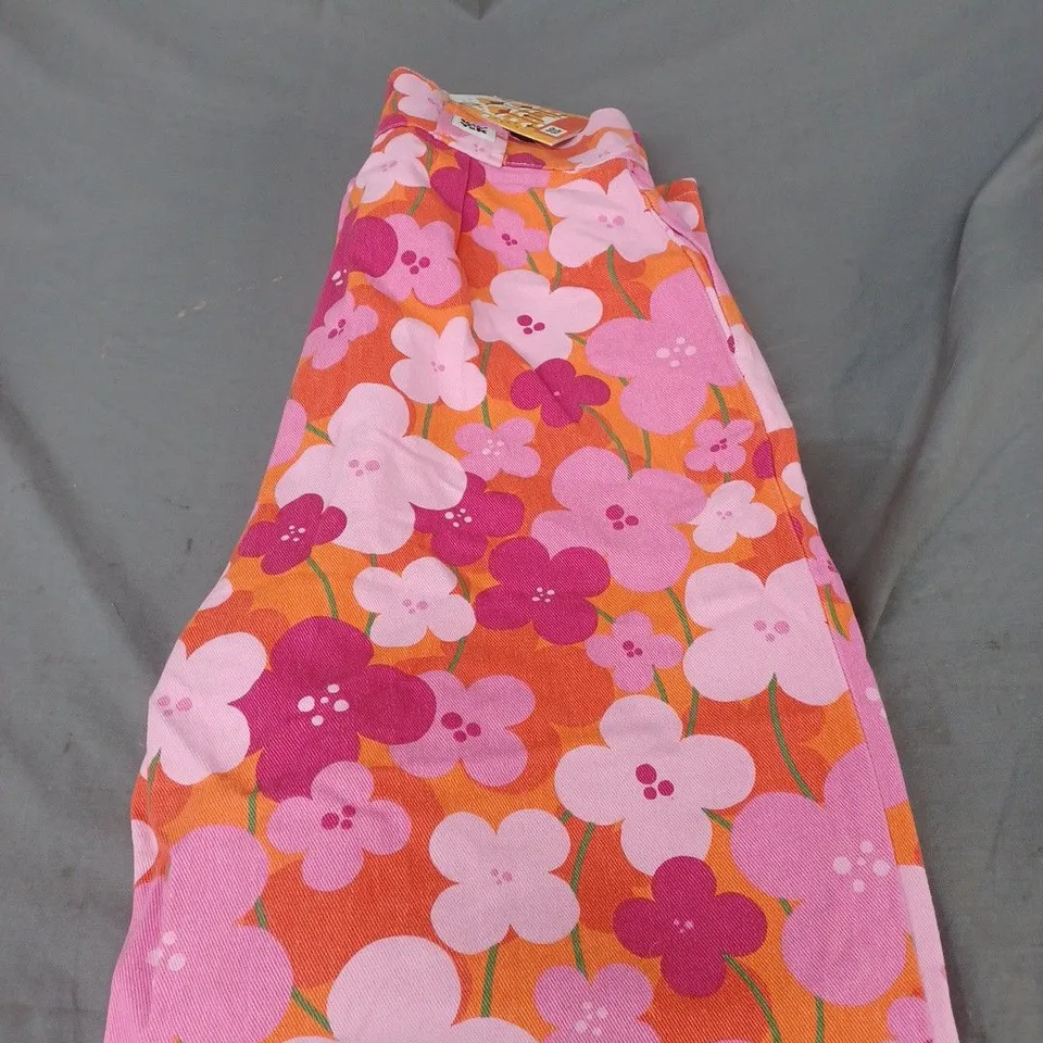 LUCY AND YAK ADDISON ORGANIC COTTON TROUSERS SIZE 32R