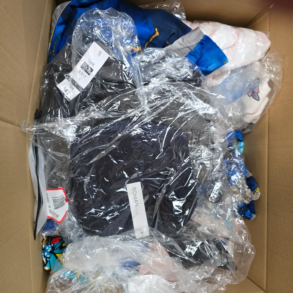 APPROXIMATELY 25 ASSORTED CLOTHING AND FASHION PRODUCTS IN VARIOUS STYLES AND SIZES - COLLECTION ONLY