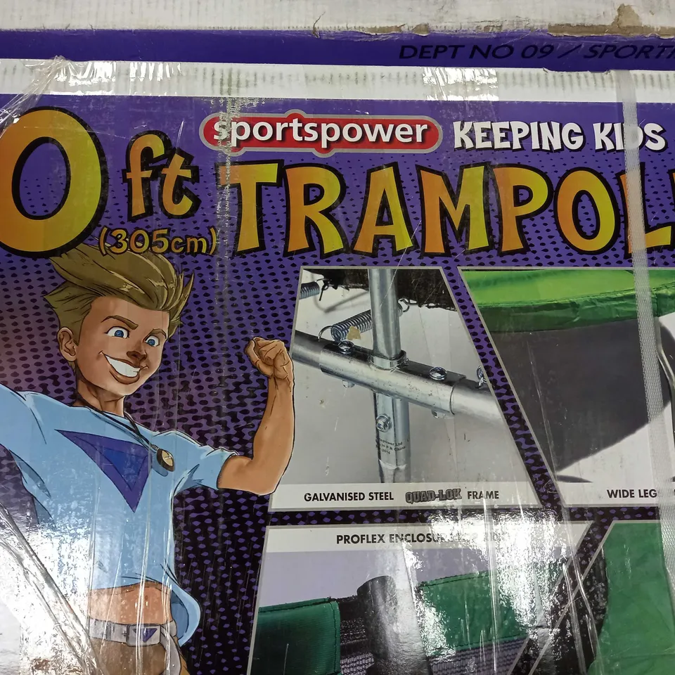 SPORTSPOWER 10FT TRAMPOLINE