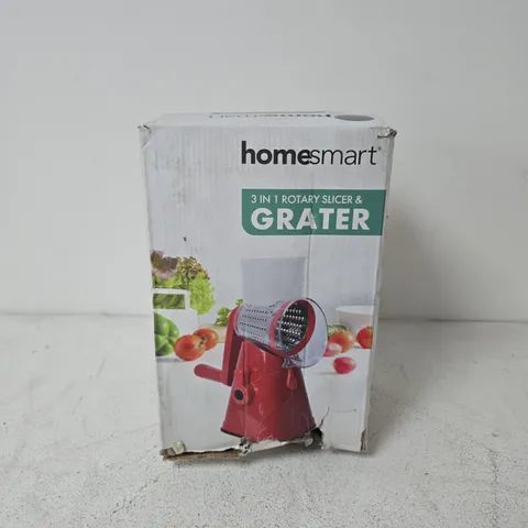12 BOXED HOMESMART 3IN1 ROTARY GRATERS