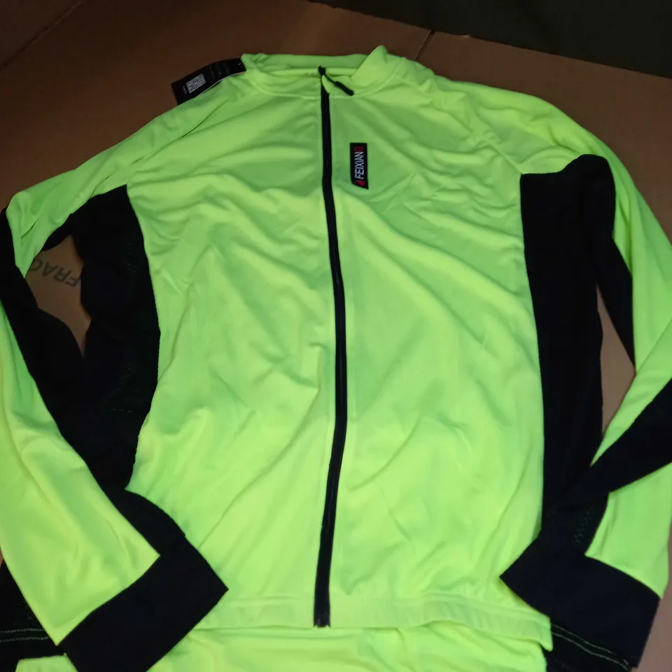 FEIXIANG THIN SPORT JACKET HI-VIS YELLOW/GREEN - XL