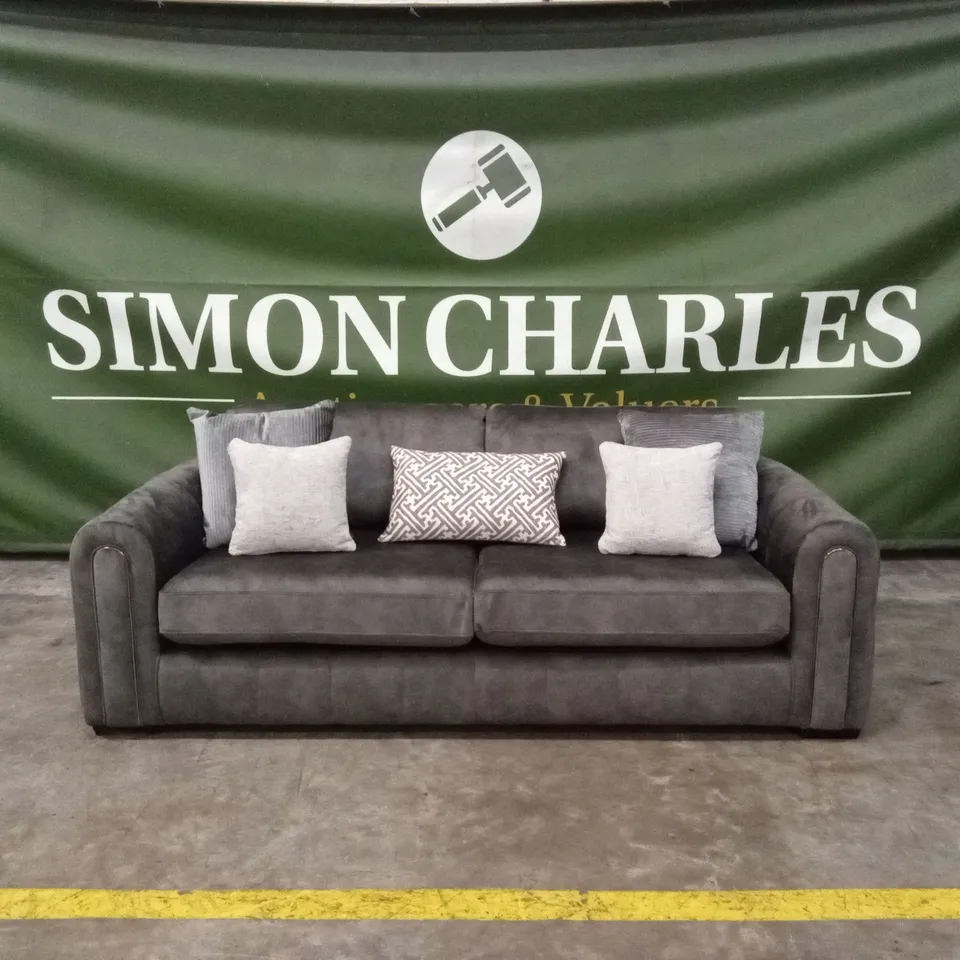 AMARA 3 SEATER SOFA - CHARCOAL RRP £1499