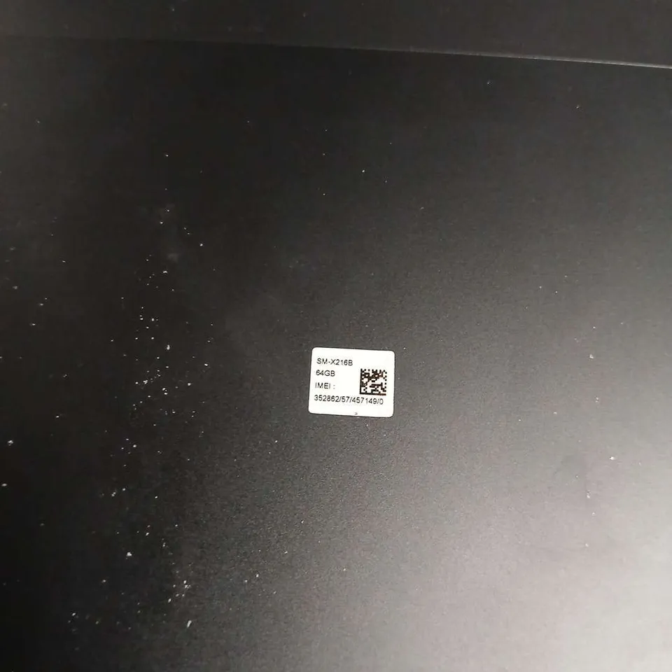 SAMSUNG GALAXY TABLET 64GB BLACK – MODEL SM-X216B