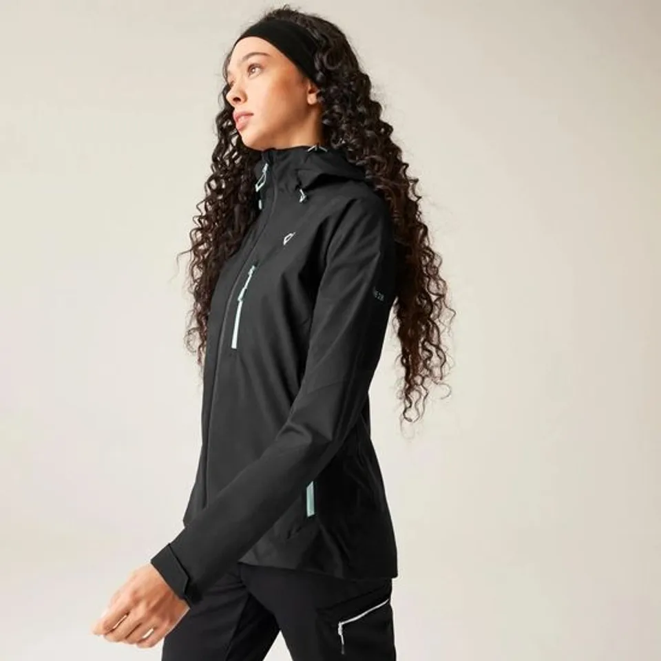 BRAND NEW DARE 2B WOMEN'S TORREK II WATERPROOF JACKET IN BLACK - 12