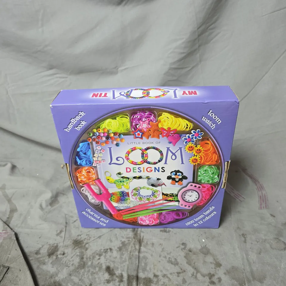 MY LOOM TIN GIFT SET TO INCLUDE BOOK, WATCH, CHARMS ETC