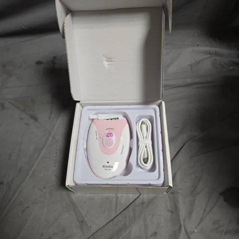 Keda KD-216 Lady Epilator – Pink, Boxed