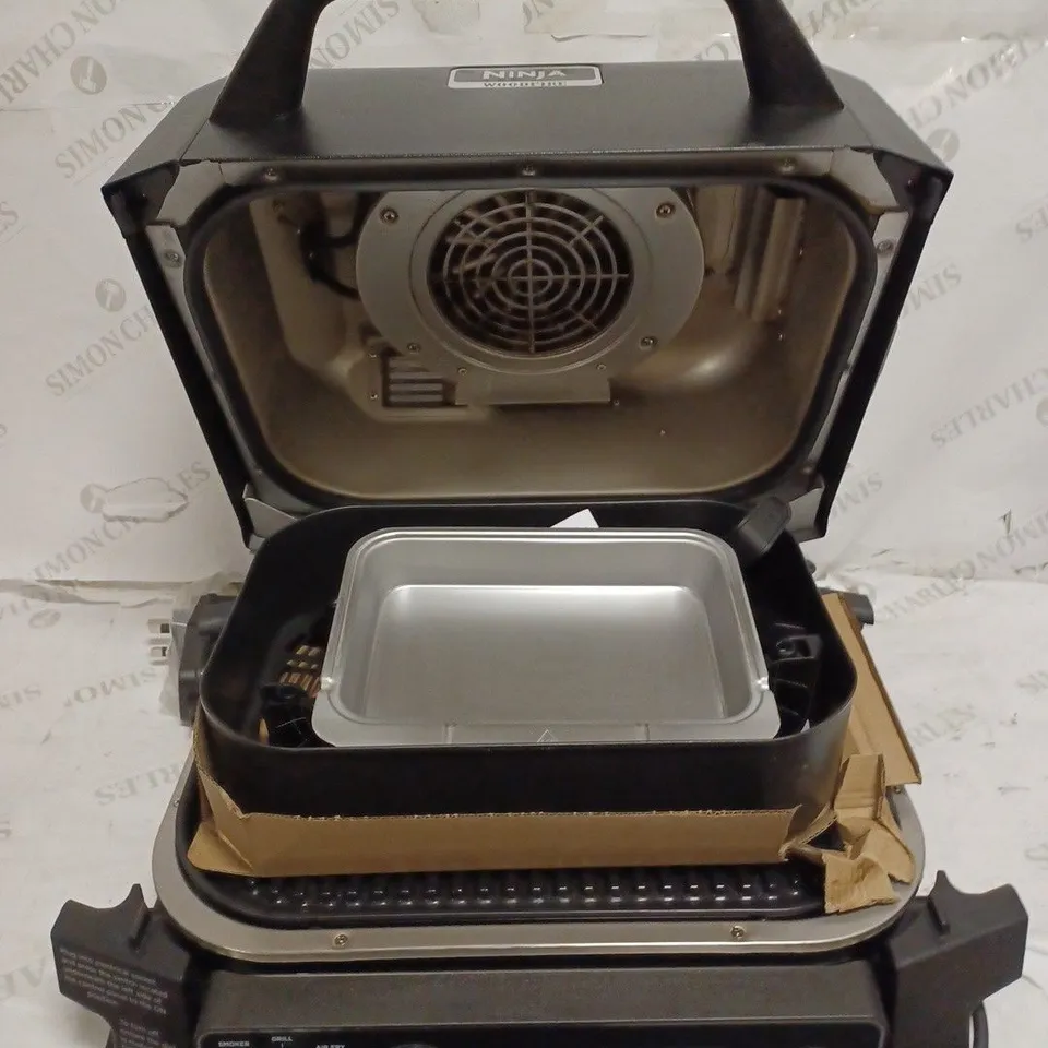 NINJA WOODFIRE ELECTRIC BBQ GRILL & SMOKER WITH AIR FRY FUNCTION OG701UKQ