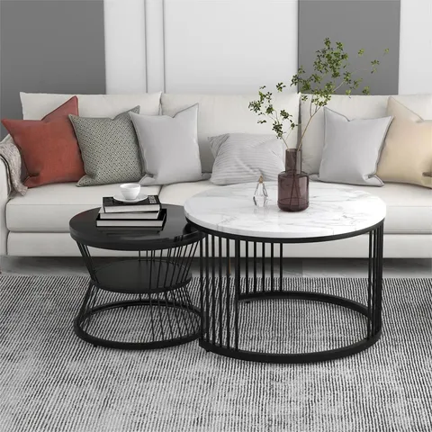 BOXED AMAHYA FRAME COFFEE TABLE WITH STORAGE 
