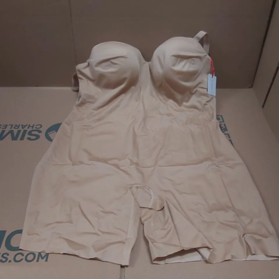 BOX CONTAINING APPROXIMATELY 15x BRAND NEW MAGISCULPT ALMOND BODYSUITS - SIZE 44D