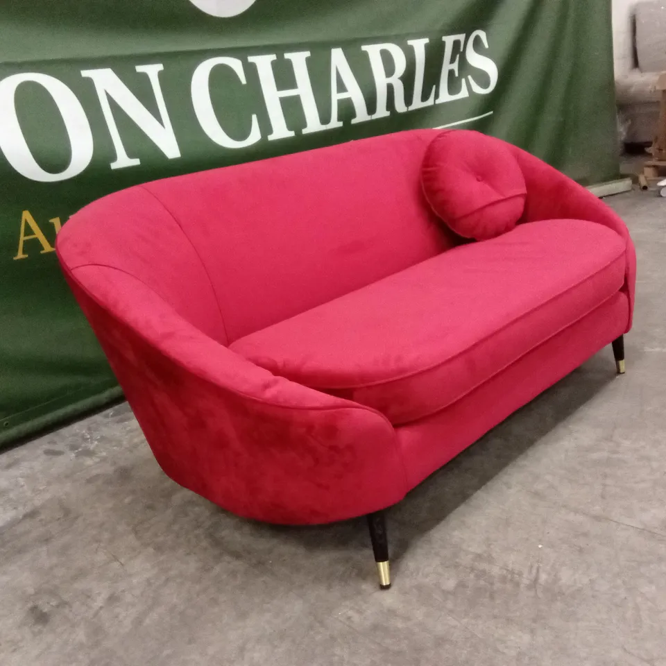 FAIRMONT PARK RUBIO 3 SEATER SOFA - WINE