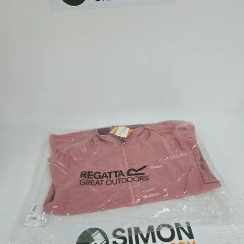 REGATTA GREAT OUTDOORS SOFTSHELL JACKET – DUSTY ROSE, UK 20