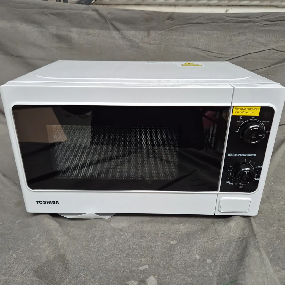 TOSHIBA MM-MM20P(WH) MICROWAVE OVEN – WHITE – BOXED