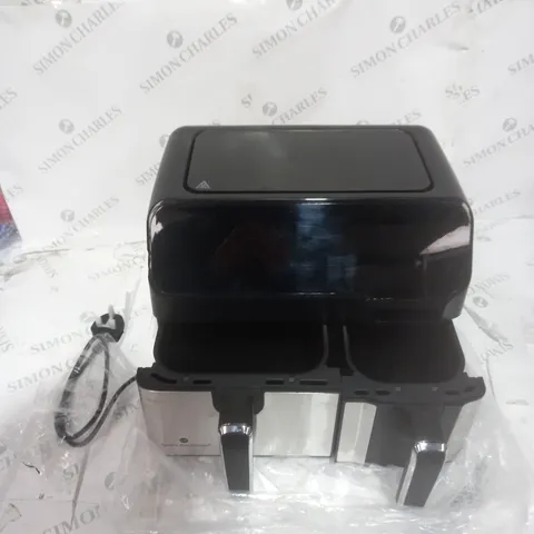 BOXED COOK'S ESSENTIALS 7.7L DUAL AIR FRYER