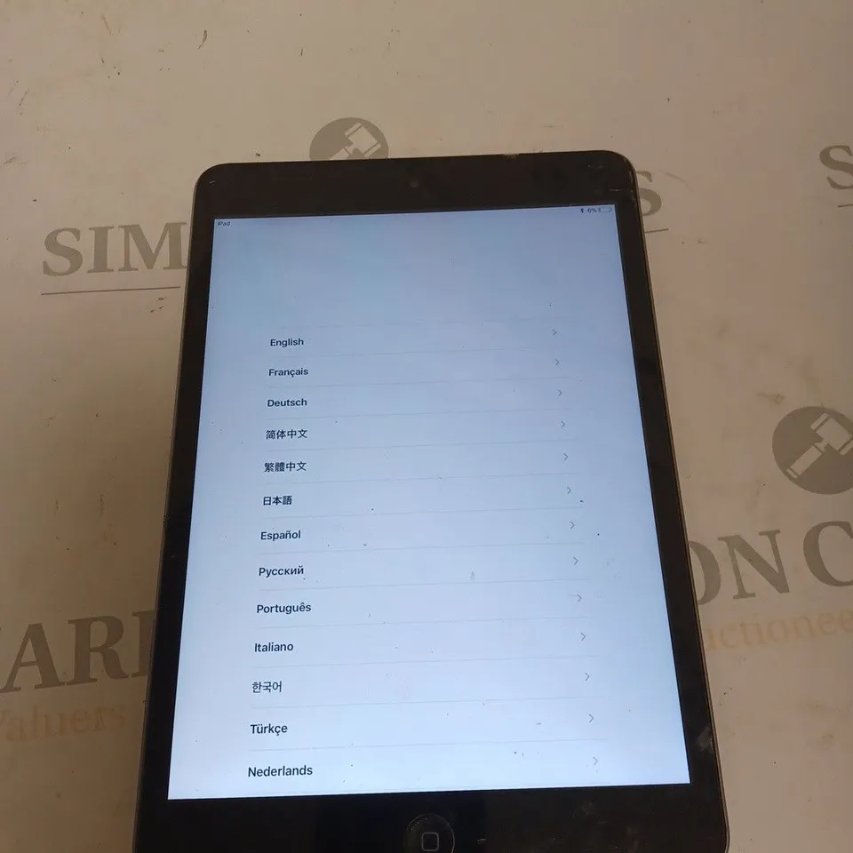 UNBOXED APPLE IPAD MINI MODEL A1489 GREY/BLACK