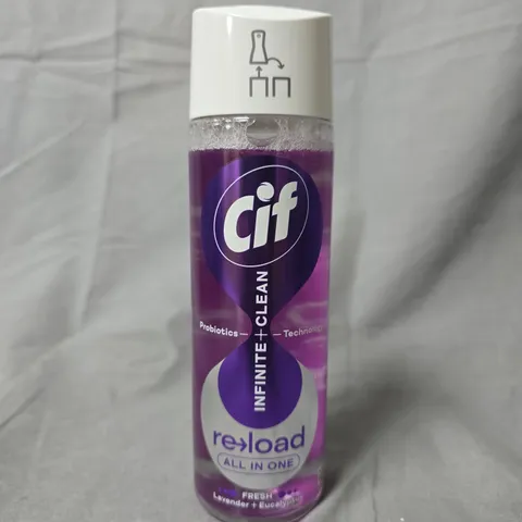CIF INFINITE+CLEAN RELOAD ALL-IN-ONE LAVENDER + EUCALYPTUS CLEANING SET - 6 BOTTLES