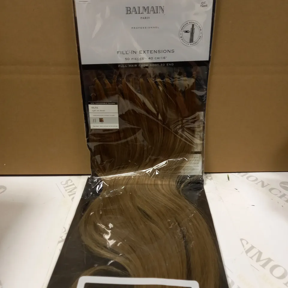 BALMAIN HUMAN HAIR FILL IN EXTENSIONS - LIGHT ASH BLONDE 